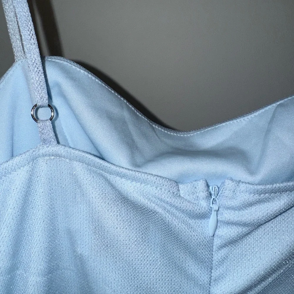 Princess Polly Ocenaia Mini Dress in Light Blue Size US 4 - Picture 6 of 8